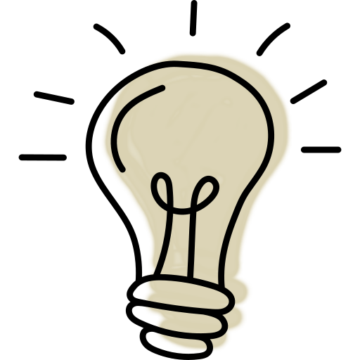idea bulb 1 - schönbuch atelier Arbeitsweise Strategieberatung / Designkonzept Icon